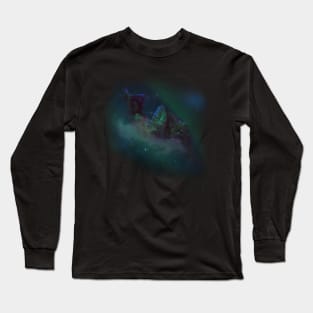 Imagine yourself sleeping on the cloud of galaxy Long Sleeve T-Shirt